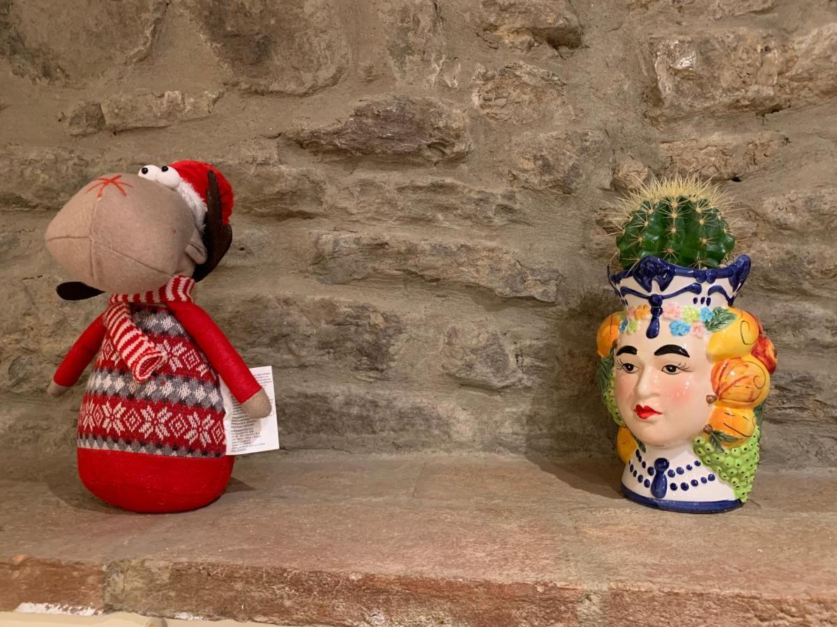 Cortona Suite - The House With Well And The Frescos Palace エクステリア 写真